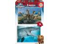 Puzzle Jurassic World 2X48 pièces Carton - Educa - 16339
