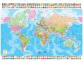 Puzzle 1500 carte du monde - Educa - 16301