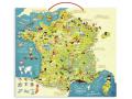 Carte des merveilles de France magnétique - à partir de 5+ - Vilac - 2725