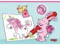 Cartes postales à colorier Licornes dans les nuages - Haba - 300324