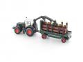 Tracteur avec remorque forestière - 1:87ème - Siku - 1861