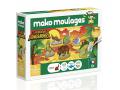 mako moulages « Le monde des dinosaures » Coffret 6 moules - Mako moulages - 39018