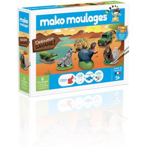 Mako moulages - 39010 - Moulage Destination Savane  Coffret 6 moules (294452)