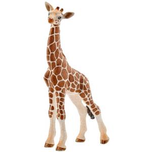 Schleich - 14751 - Figurine Bébé girafe - Dimension : 6,8 cm x 3,5 cm x 11,8 cm (303396)