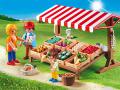Marchand avec étal de légumes - Playmobil - 6121