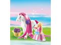Princesse Rose avec cheval à coiffer - Playmobil - 6166