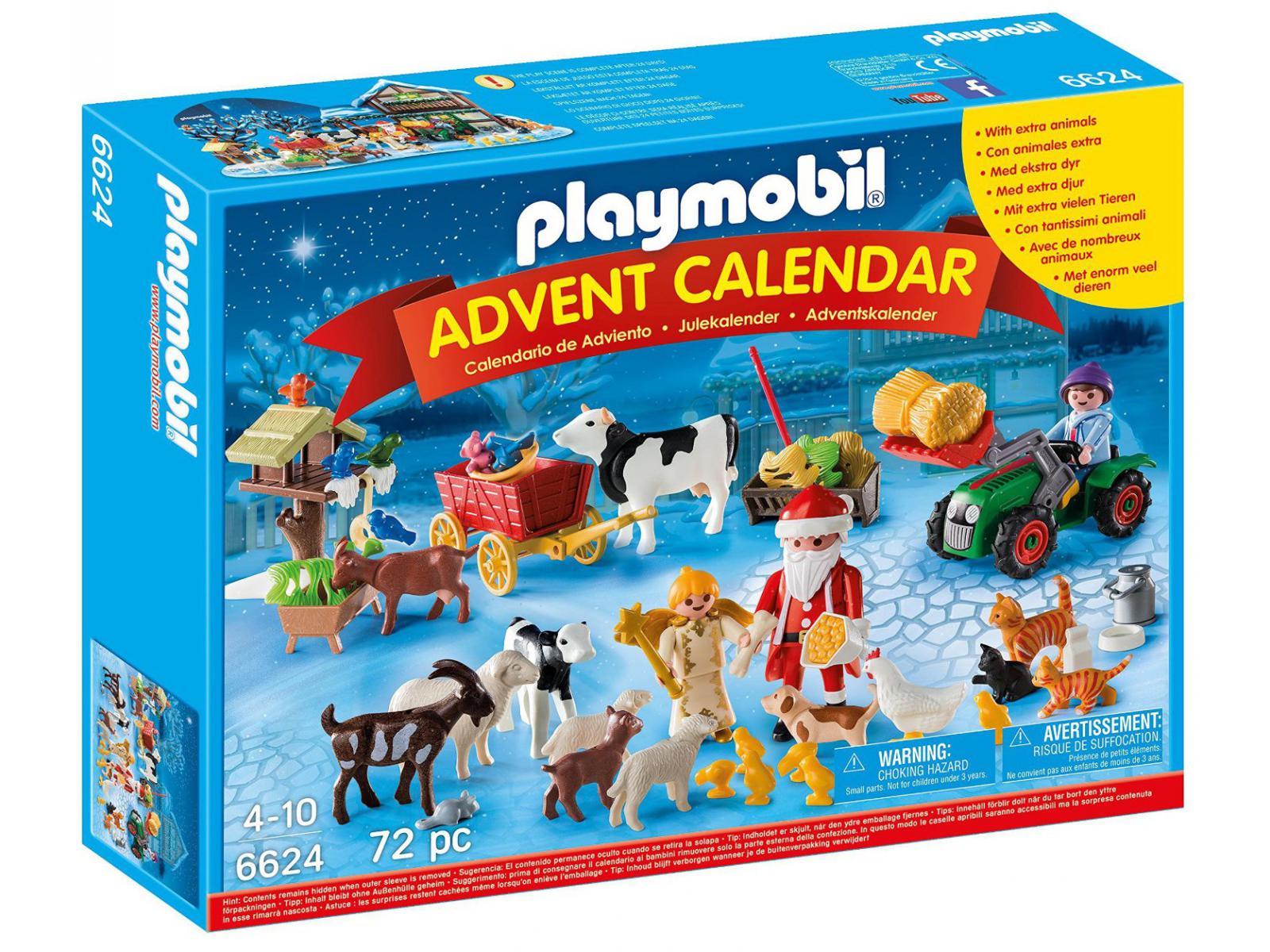 Playmobil - Calendrier de l'Avent ''Père Noël à la ferme