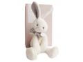 Lapin chic - taupe - taille 30 cm - Doudou et compagnie - DC2912