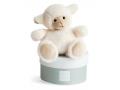 Boulidoux - agneau moyen modèle - 25 cm - boîte cadeau - Histoire d'ours - HO2579