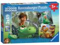 Puzzle 3 x 49 pièces - Arlo, le gentil dinosaure / Le voyage d'Arlo - Ravensburger - 09406