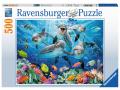 Puzzles adultes - Puzzle 500 pièces - Dauphins sur le récif de corail - Ravensburger - 14710
