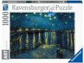 Puzzles adultes - Puzzle 1000 pièces Art collection - La nuit étoilée sur le Rhône / Vincent Van Gogh - Ravensburger - 15614