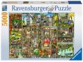 Puzzles adultes - Puzzle 5000 pièces - Ville bizarre / Colin Thompson - Ravensburger - 17430