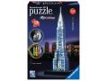 Puzzle 3D Building - Collection midi illuminée - Chrysler Building - Night Edition - Ravensburger - 12595