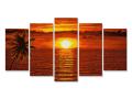 Peinture aux numeros - Coucher de soleil aux Caraibes 132x72cm - Schipper - 609450728