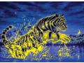 Puzzle The power of the tiger 1000 pièces (A3) - Clementoni - 39354