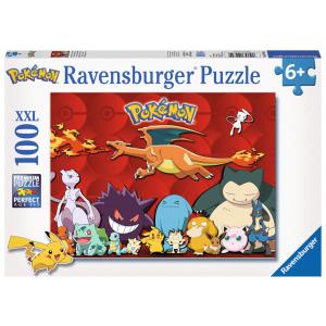 Puzzle 100 pièces XXL - Mes Pokémon préférés - Ravensburger - 10934