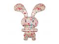 Funny Bunny Doudou Hochet - Fleurs Rouges 24Cm - Trousselier - V1099 98