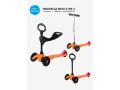 Trottinettes enfants Mini 3in1 Sporty - Neon Orange (siège, barre en O, barre en T) - Micro - MM0093