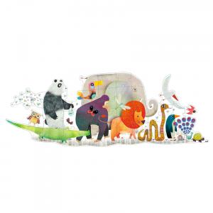 Puzzles géants - La parade des animaux - Djeco - DJ07171