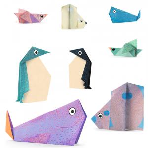 Origami  - Les animaux polaires - Djeco - DJ08777