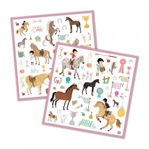Djeco - DJ08881 - Stickers - Les chevaux (331446)