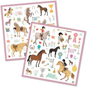 Djeco - DJ08881 - Stickers - Les chevaux (331446)