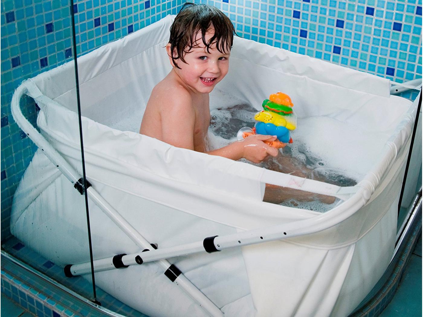 Baignoire pliable pour bébé, baignoire portable pour tout-petits, baignoire  pliable pour enfants pour la douche