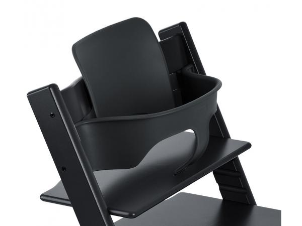 Baby set couleur noir pour chaise tripp trapp