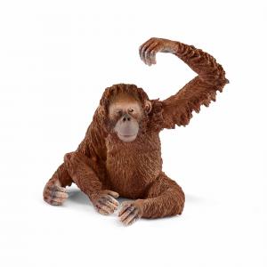 Figurine Orang-outan, femelle - Dimension : 8 cm x 6 cm x 5,5 cm - Schleich - 14775