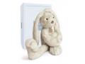 Fluffy - lapin longues jambes perle - taille 38 cm - boîte cadeau - Histoire d'ours - HO2738