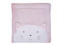 Tapidou chat rose - taille 100x100 cm - Doudou et compagnie - DC3062