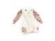 Peluche Blossom Cream Bunny Small - L: 8 cm x l :