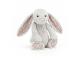 Peluche Blossom Silver Bunny Medium - l : 12 cm x H: 31 cm