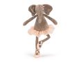 Peluche Dancing Darcey Elephant - L: 10 cm x l : 10 cm x H: 33 cm - Jellycat - DD6E