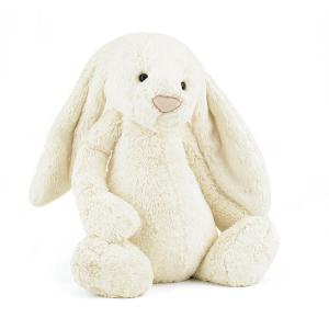 Peluche Bashful Cream Bunny Huge - L: 12 cm x l : 21 cm x H: 51 cm - Jellycat - BAH2BC