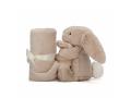 Peluche Bashful Beige Bunny Soother - H: 34 cm - Jellycat - SO4BB