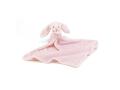 Peluche Bashful Pink Bunny Soother - H: 34 cm - Jellycat - SOB444P