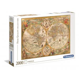 Clementoni - 32557 - Puzzle 2000 pièces - Ancient Map (337472)