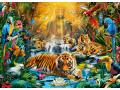 Puzzle adulte, 1000 pièces - Mystic Tigers - Clementoni - 39380