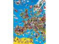 Puzzles 1000 pièces high quality collection - Europe map - Clementoni - 39384