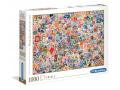 Puzzle adultes 1000 Pièces - Stamps - Clementoni - 39387
