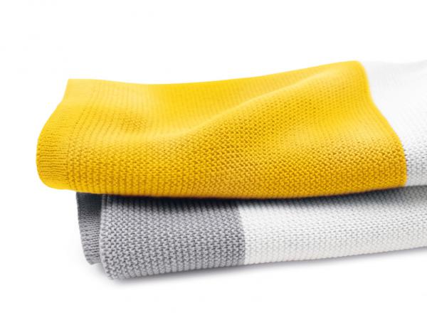 Bugaboo couverture légère en coton jaune vif