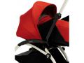 Poussette Yoyo+ complète cadre  blanc habillages 0+ et 6+ rouge et siège auto iZi Go Modular noir - Babyzen - BU052