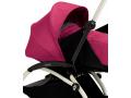Poussette Yoyo+ complète cadre  blanc habillages 0+ et 6+ rose et siège auto iZi Go Modular noir - Babyzen - BU050
