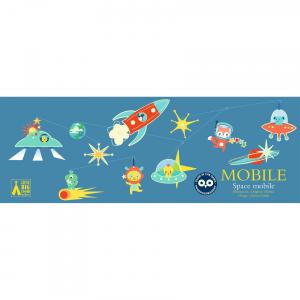 Mobiles polypro Space mobile - Djeco - DD04304
