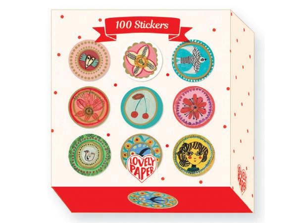 Décalcos / stickers - aurélia - 100 stickers