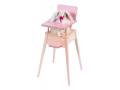 Chaise haute rose formica - Moulin Roty - 720806