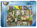 Puzzle 500 pièces - Le monde de demain / Colin Thompson - Ravensburger - 14731