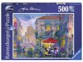Puzzle 500 pièces - Mickey et Minnie à Venise - Ravensburger - 14725